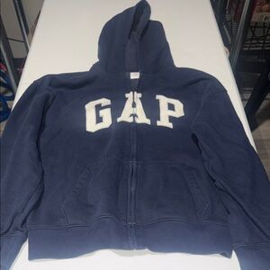 GAP Kids Dark Blue Zip-Up Hoodie